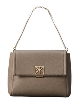 Calvin Klein - Emblem Hw Pebble Crossbody 20 - Rankinė per petį - Aukso