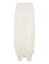 Day Birger Et Mikkelsen - Beate - Matte Crepe - Barrel kelnės - Kreminė spalva
