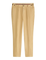 Tommy Hilfiger - Dc Gmd Linen Pants - Klasikinės kelnės - Smėlio