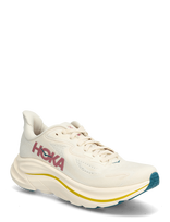 HOKA - W Clifton 10 - Bėgimo bateliai - Kreminė spalva