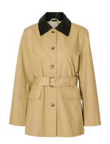 Selected - Slfdua Jacket - Lietpaltis - Smėlio