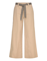 FREE/QUENT - Fqcana-Pants - Plačios kelnės - Smėlio