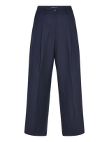 FREE/QUENT - Fqyasmin-Pants - Plačios kelnės - Mėlyna