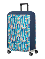 Samsonite - Foldable Luggage Cover M - Lagaminas - Mėlyna