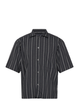 Lindbergh - Viscose Resort Shirt S/S - Marškiniai trumpomis rankovėmis - Tamsiai mėlyna