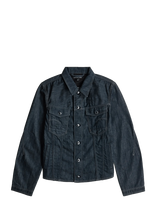G-Star - Slim 3D Dart Jacket - Džinsinis švarkas be pamušalo - Tamsiai mėlyna