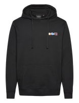 Lyle & Scott - Paper Letters Graphic Hoodie - Džemperis - Juoda