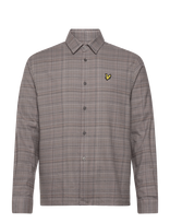 Lyle & Scott - Checked Flannel Shirt - Laisvalaikio marškiniai - Pilka