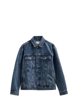 Anerkjendt - Akkarsten Denim Jacket - 8007 C.b - Džinsinis švarkas be pamušalo - Mėlyna