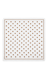 SUI AVA - Polka Dot Scarf - Lengvas šalikas - Balta