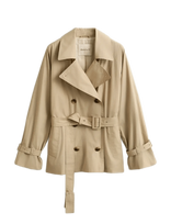 Gant - Lightweight Short Trench Coat - Lietpaltis - Smėlio