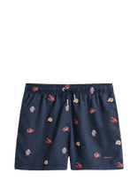 Gant - Lobster Embroidery Swim Shorts - Šortai - Tamsiai mėlyna