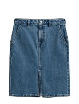 Gant - Denim Pencil Skirt - Džinsinis sijonas - Mėlyna
