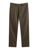 Gant - Classic Regular Chinos - Chino stiliaus kelnės - Ruda