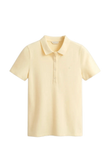 Gant - Slim Shield Ss Pique Polo - Marškinėliai trumpomis rankovėmis - Geltona