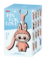 Labubu - Pop Mart - Labubu The Monsters - Pin For Love (N-Z) - Plakatas - Rožinė