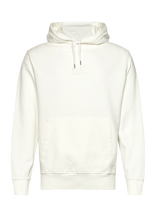 C.P. Company - Logo Fleece Hoodie - Džemperis - Balta
