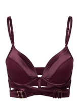 Hunkemöller - Colette Pp Push Ll - Push Up liemenėlė - Burgundiška splava