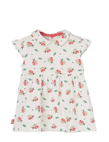 Boboli - Knit Dress Printed For Baby -Bci - Suknelė trumpomis rankovėmis - Balta