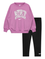 Nike - Nike Legging Set - Marškinėlių rinkinys ilgomis rankovėmis - Juoda
