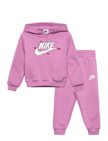 Nike - Nike Fleece Pant Set - Sportinis kostiumas - Rožinė