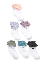 Nike - Nike 6Pk Inf/Todd Ruffle Sock - Kojinės - Marga / raštuota