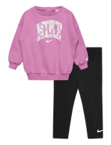 Nike - Nike Legging Set - Marškinėlių rinkinys ilgomis rankovėmis - Juoda