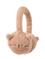 Liewood - Timothy Plush Cat Ear Warmers - Ausinės - Smėlio