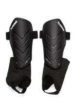 Hummel - Hmlshin Guards Hard Shell - Sportinės blauzdų apsaugos ir rankovės - Juoda