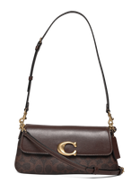 Coach - Jet Shoulder Bag In Signature Canvas - Rankinė - Ruda