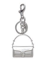 Coach - Coach Tabby Bag Charm Silver - Raktų pakabukai ir rankinių pakabukai - Sidabro