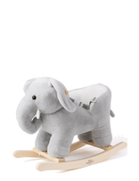Teddykompaniet - Gungdjur, Baby, Elefant - Supamasis žaislas - Pilka