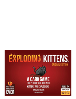 Asmodee - Exploding Kittens Original Ed. - Kortų žaidimas - Raudona