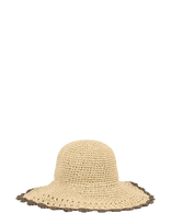 Becksöndergaard - Connie Straw Hat - Šiaudinė skrybėlė - Smėlio