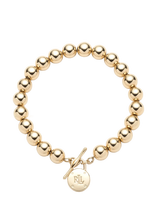 Lauren Ralph Lauren - Br 7.75" Beaded Padlock W/ Tggle-Gld - Apyrankė - Aukso