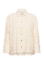 Rue De Tokyo - Seke Twill Fil De Coupe - Marškinėliai ilgomis rankovėmis - Smėlio