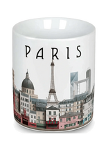 Martin Schwartz - Paris Coffee Mug - Kavos puodelis - Balta