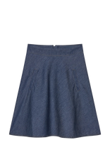 Mads Nørgaard - Air Denim Stelly Skirt - Džinsinis sijonas - Mėlyna