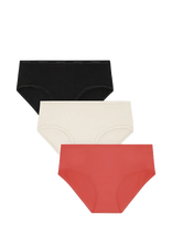 Organic Basics - Core Briefs 3-Pack - Kelnaitės - Juoda