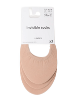 Lindex - Invisible Socks - Futbolo kojinės iki kulkšnių - Smėlio