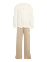 Adidas Sportswear - Lg Ft Swtst - Sportinis kostiumas - Kreminė spalva