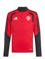 Adidas Performance - Manchester United F.c. Training Top Youth - Futbolo marškinėliai - Raudona