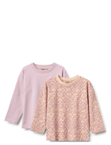Wheat - 2 T-Shirt L/S Dixie - Ilgarankoviai marškinėliai - Violetinė