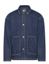 Jack & Jones - Jorcambridge Denim Overshirt Ls - Džinsinis švarkas be pamušalo - Mėlyna