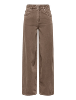 ONLY - Onltaylor-Silla Hw Barrel Pant Pnt - Plačios kelnės - Ruda