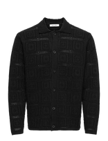 ONLY & SONS - Onsbart Life Rlx 5 Ls Shirt Knit - Megztinis - Juoda