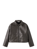 Name It - Nkfboll Pu Sjacket - Odinė striukė - Ruda