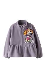 Name It - Nmfjadda Paw Fleece Cplg - Flisinė striukė - Violetinė
