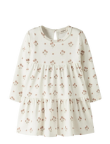 Lil'Atelier - Nmflayo Sif Ls Dress Lil - Suknelė kūdikiui ilgomis rankovėmis - Kreminė spalva