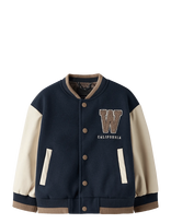 Name It - Nmmmikado Varsity Jacket - Bomberio striukė - Tamsiai mėlyna